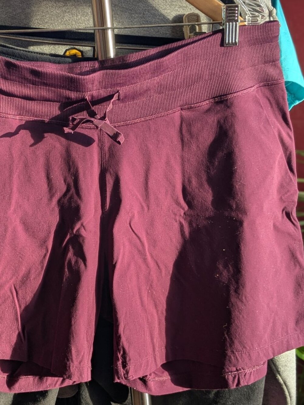 TUFF Athletics Fuchsia Athletic Shorts - Picture 2 of 3